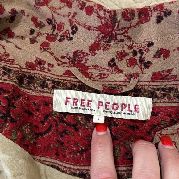 Free People Vintage Style Bellflower Blazer - Picture 11 of 15